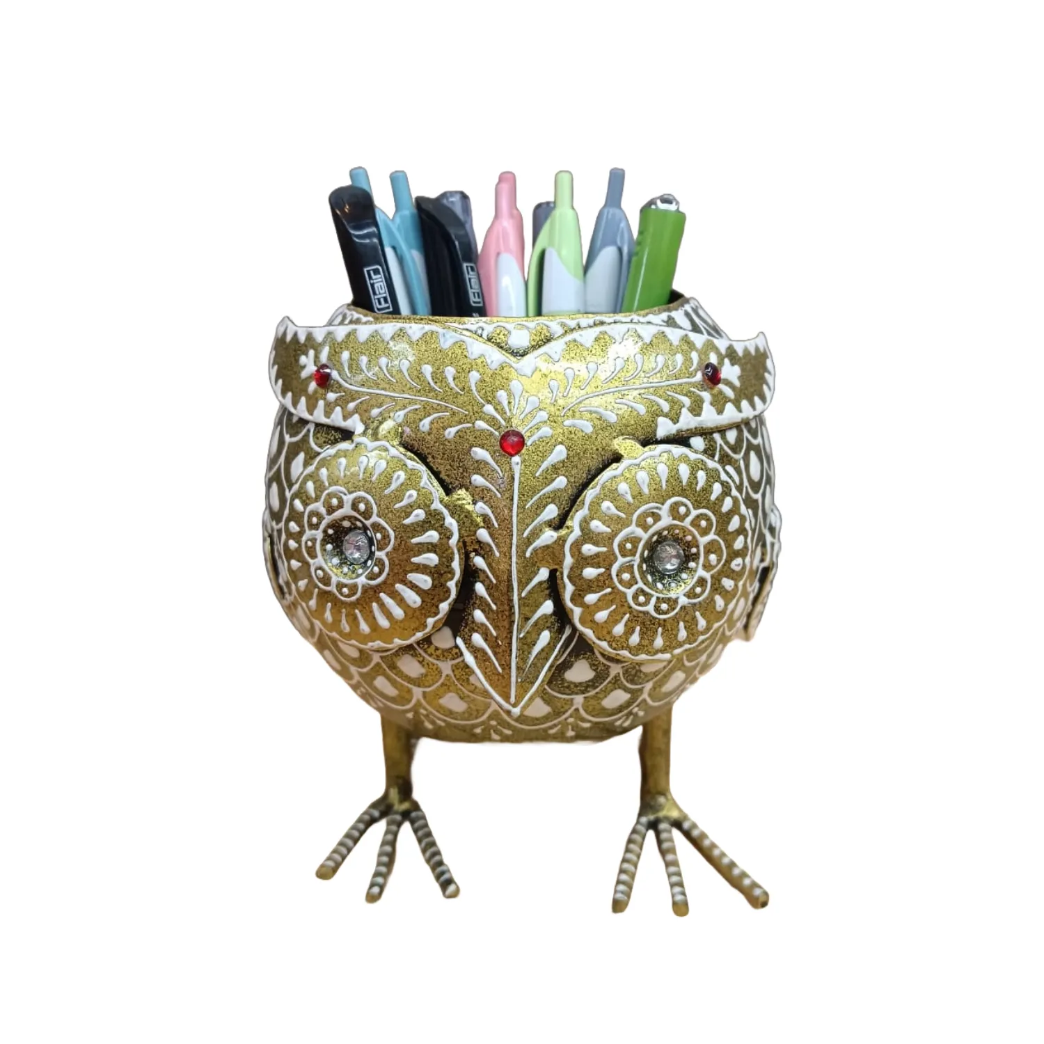 Decorative Owl Multi-Purpose Planter & Organizer
